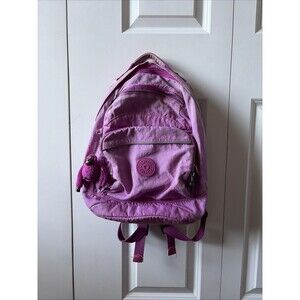 KIPLING Hot Pink Lightweight Woman's Backpack One size Pre-Loved